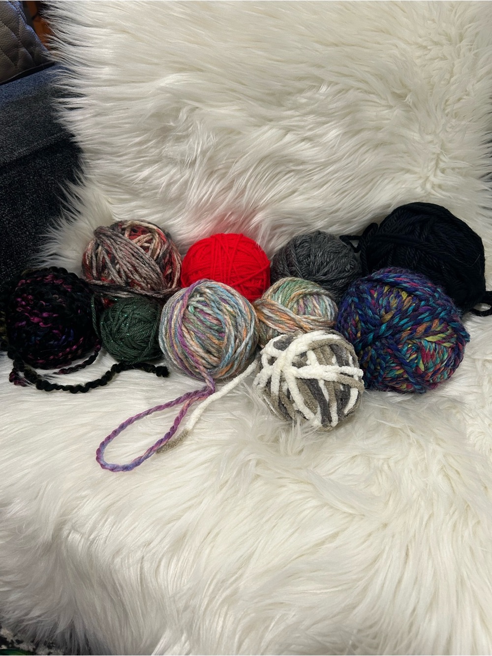Assorted Multicolor Yarn Balls - Women Accessories